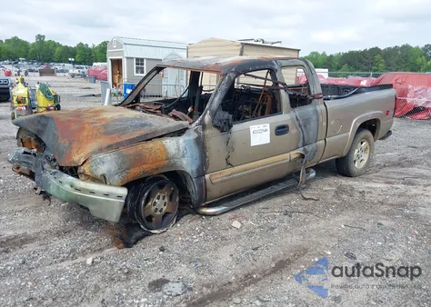 2005 Chevrolet Silverado 1500 Z71 из США, поврежденный, VIN 1GCEK19B65E260861